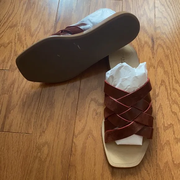 Rag &amp; Bone Red leather sandals | Size 37