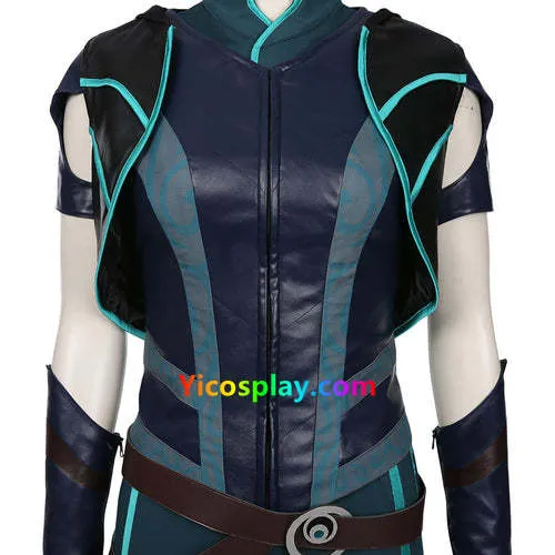 Rayla Dragon Prince Halloween Outfit Cosplay Costume