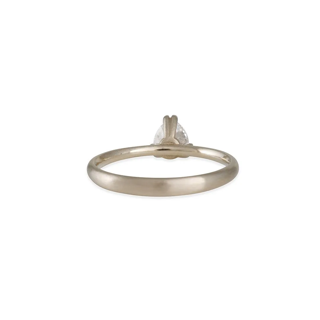 Rebecca Overmann - Pear Antique Diamond Ring