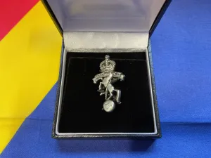 REME Brooch - Antique Finish