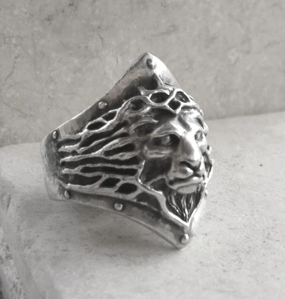 Ring -  Sterling Silver Lion
