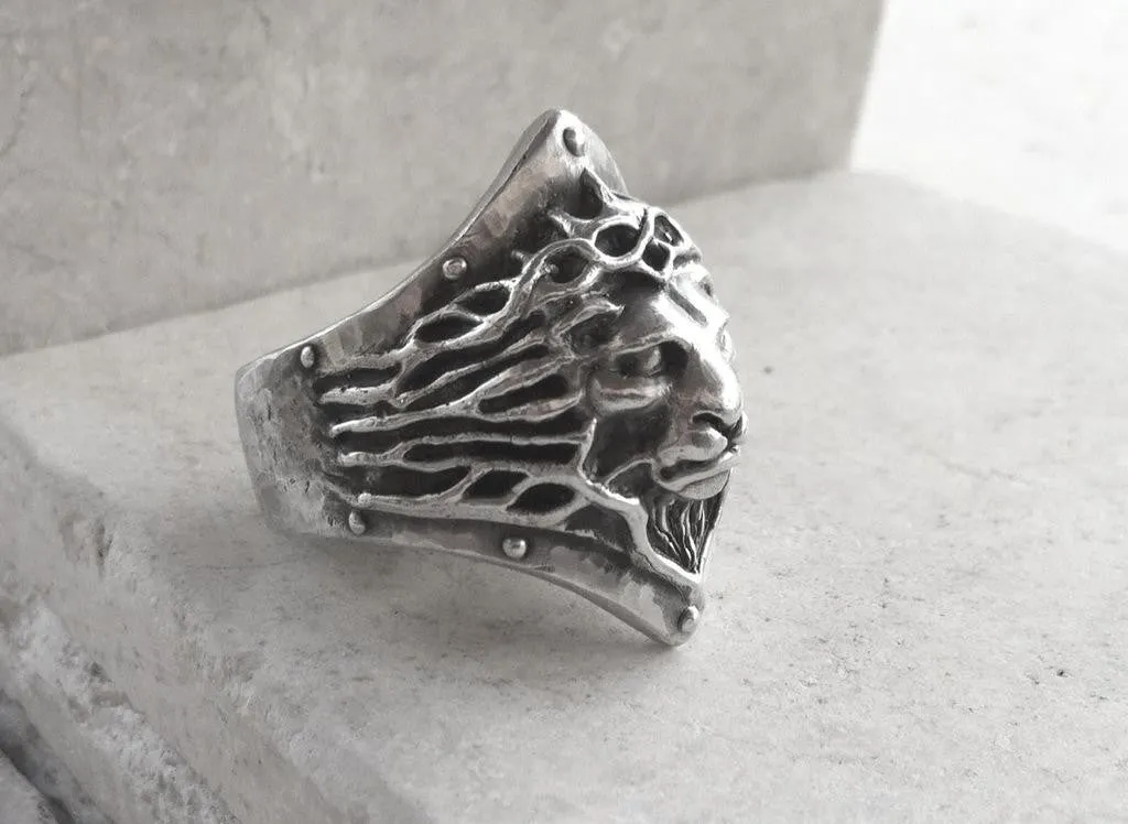 Ring -  Sterling Silver Lion