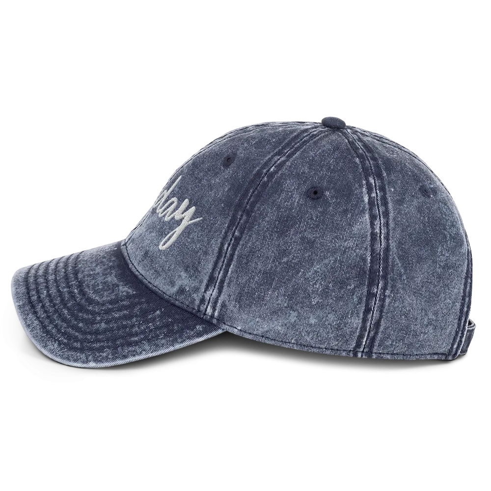 River Day - Cotton Embroider Cap