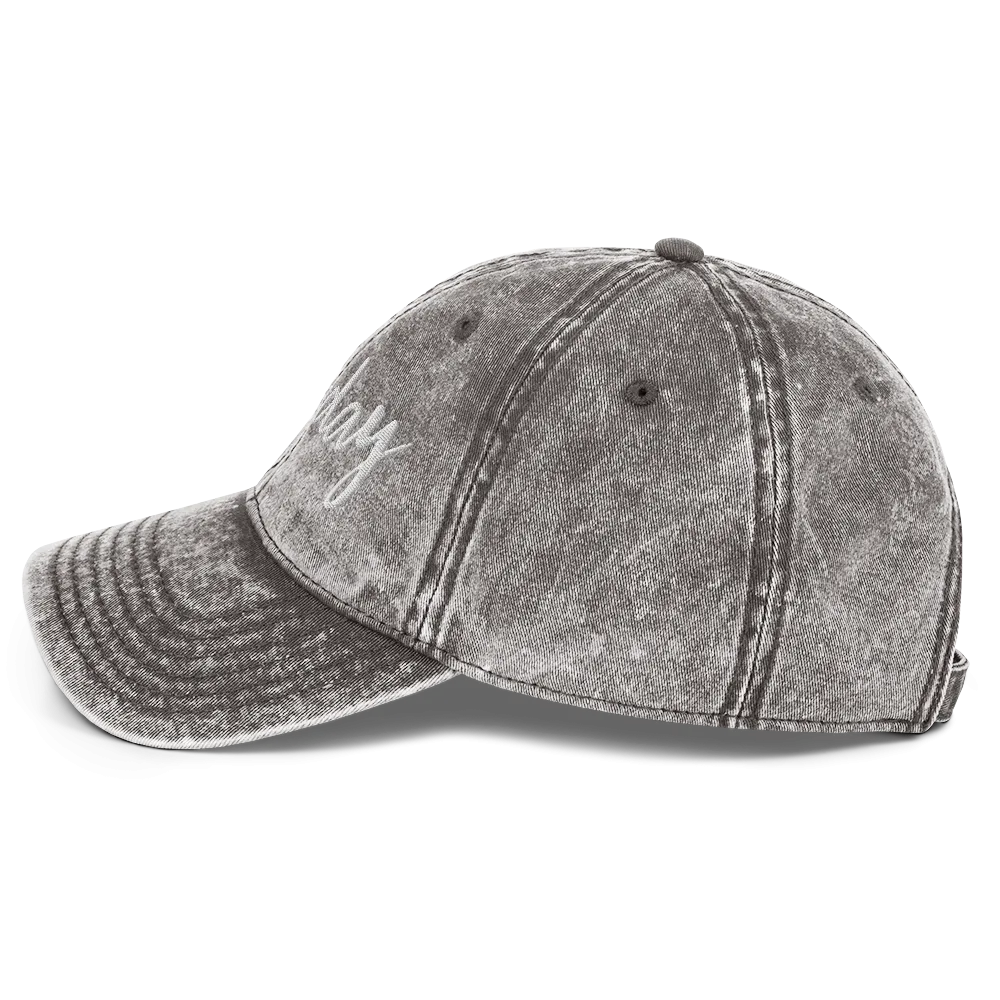 River Day - Cotton Embroider Cap