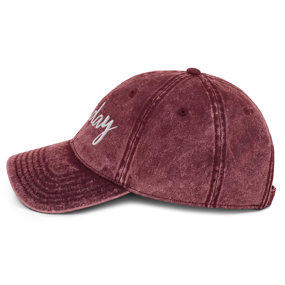 River Day - Cotton Embroider Cap