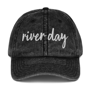 River Day - Cotton Embroider Cap