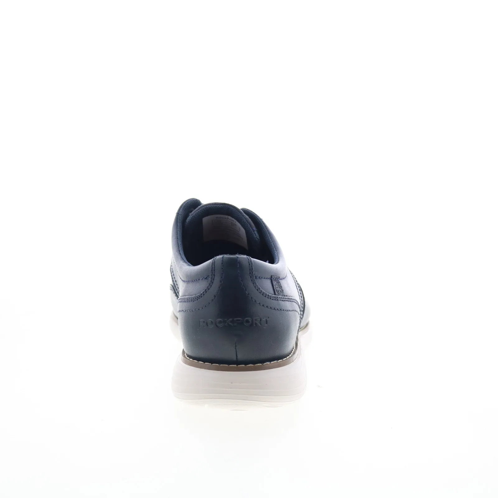 Rockport Garett Wingtip Mens Blue Wide Oxfords Wingtip & Brogue Shoes