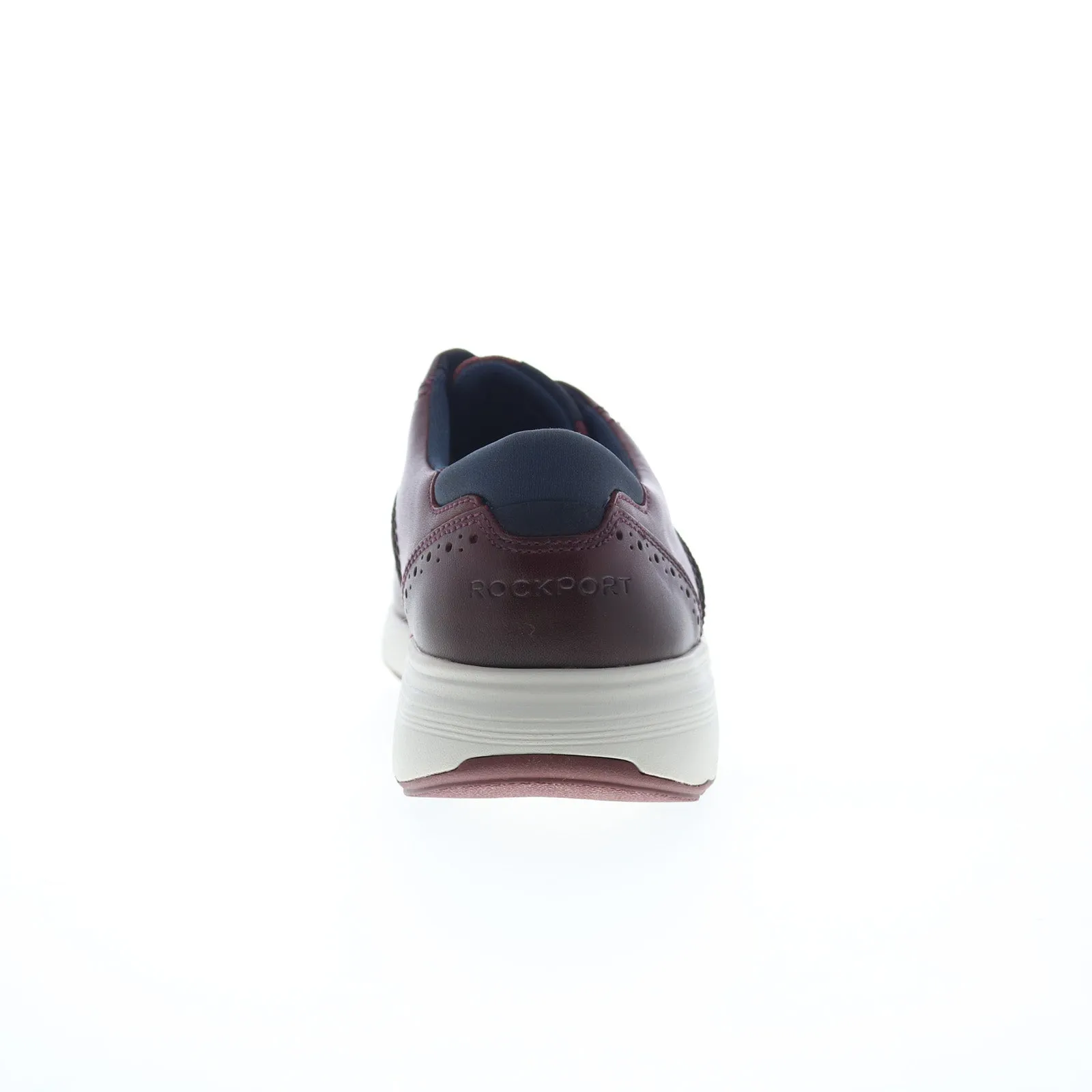 Rockport Noah Wingtip Mens Burgundy Wide Oxfords Wingtip & Brogue Shoes