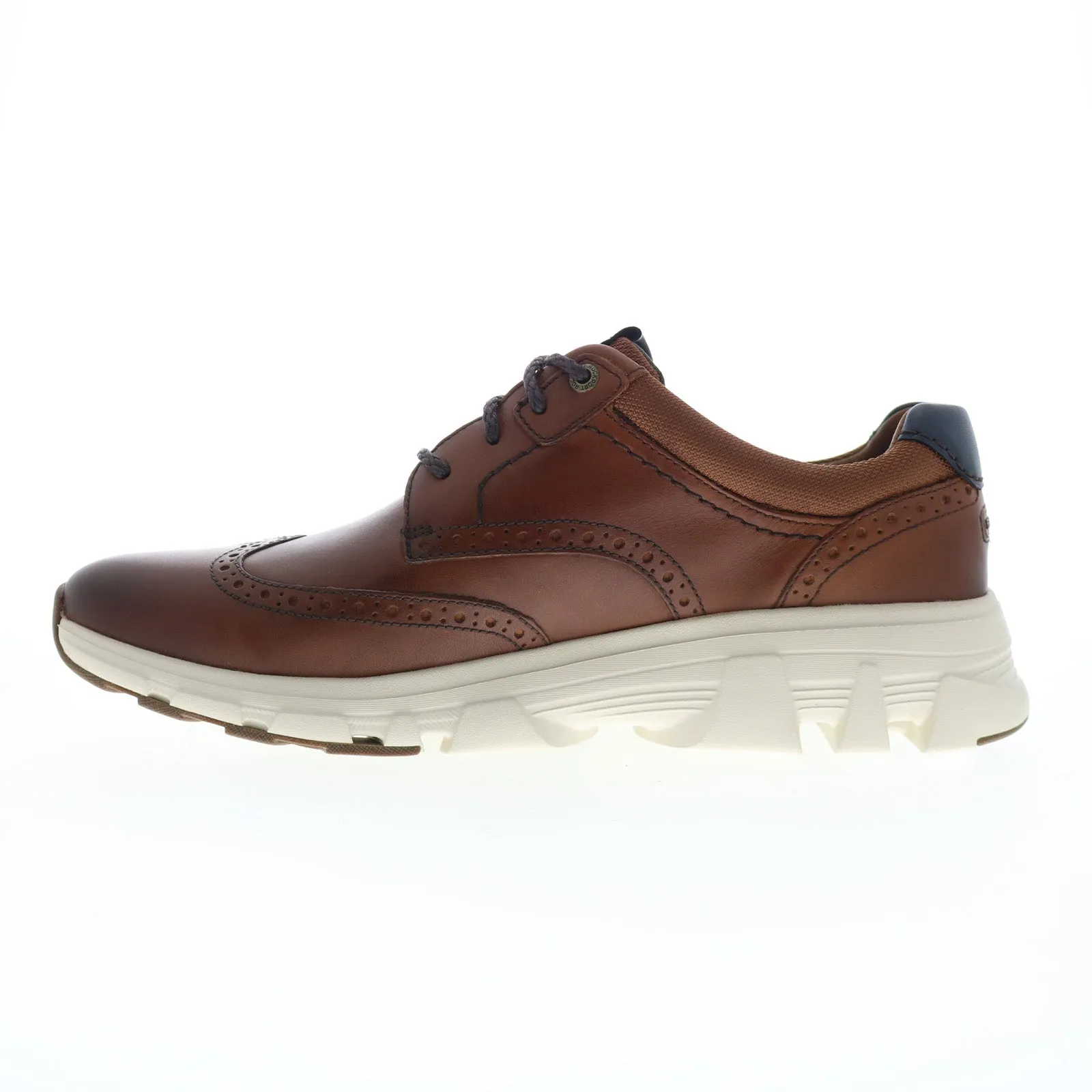 Rockport ReboundX Wingtip Mens Brown Wide Oxfords Wingtip & Brogue Shoes