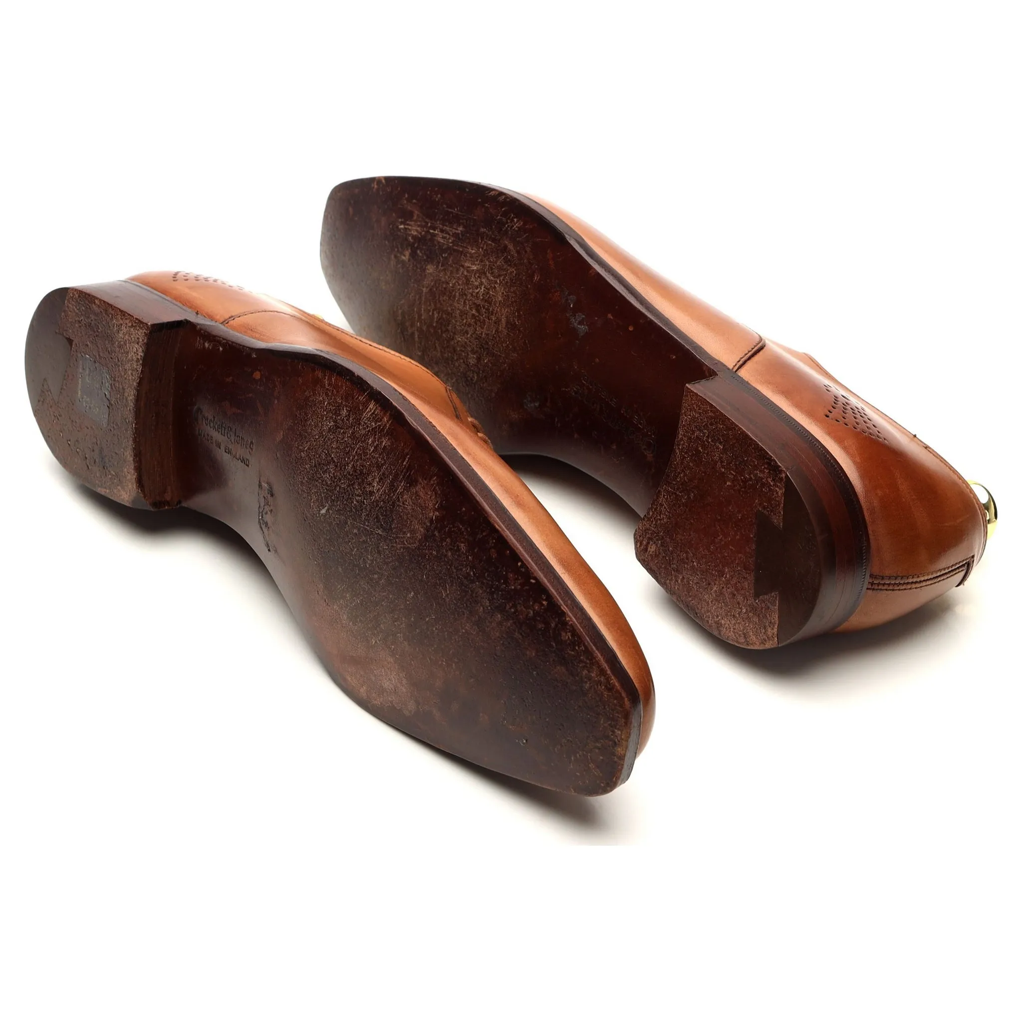 'Rosemoor' Tan Brown Leather Oxford UK 7.5 E