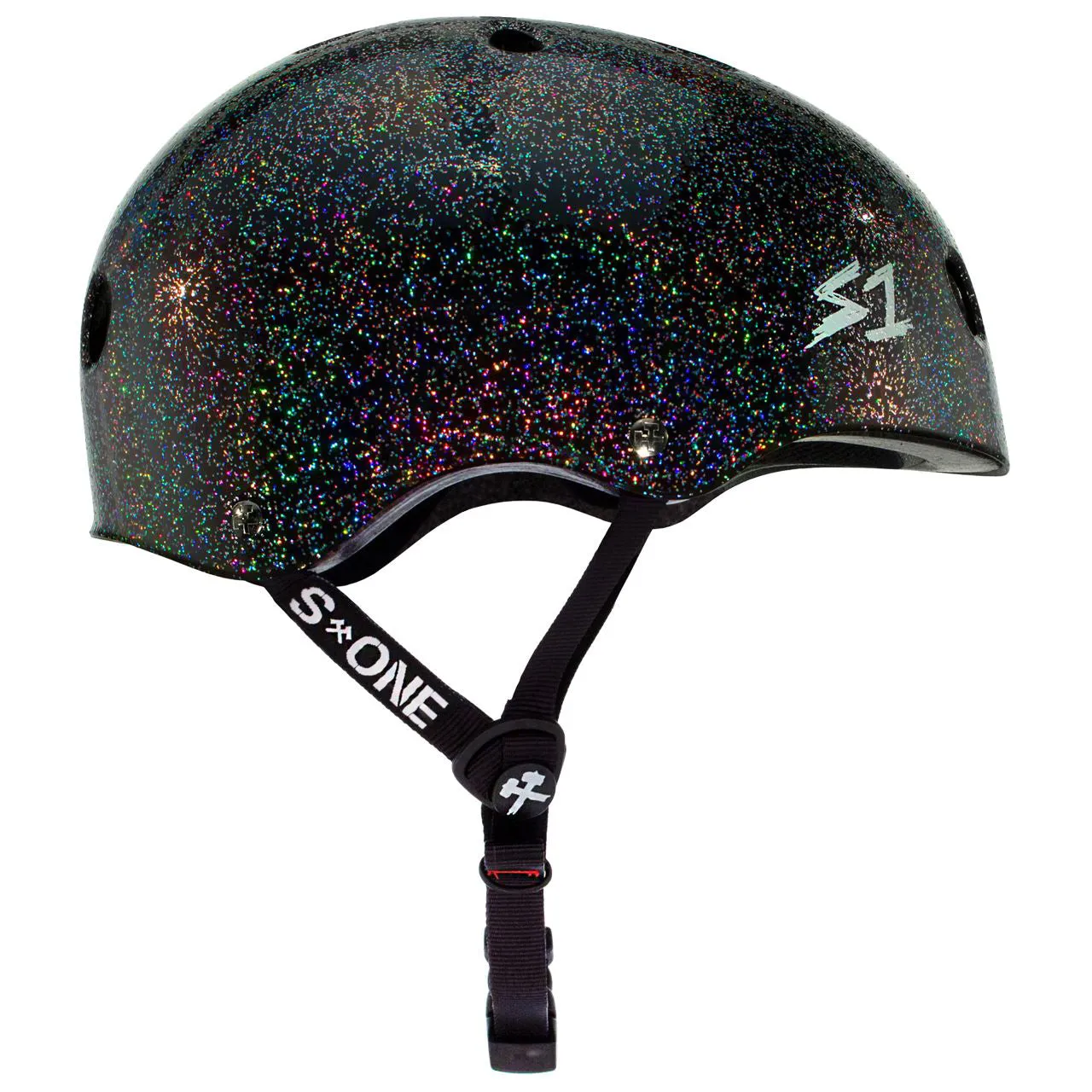 S1 Lifer Helmet - Black Gloss Glitter