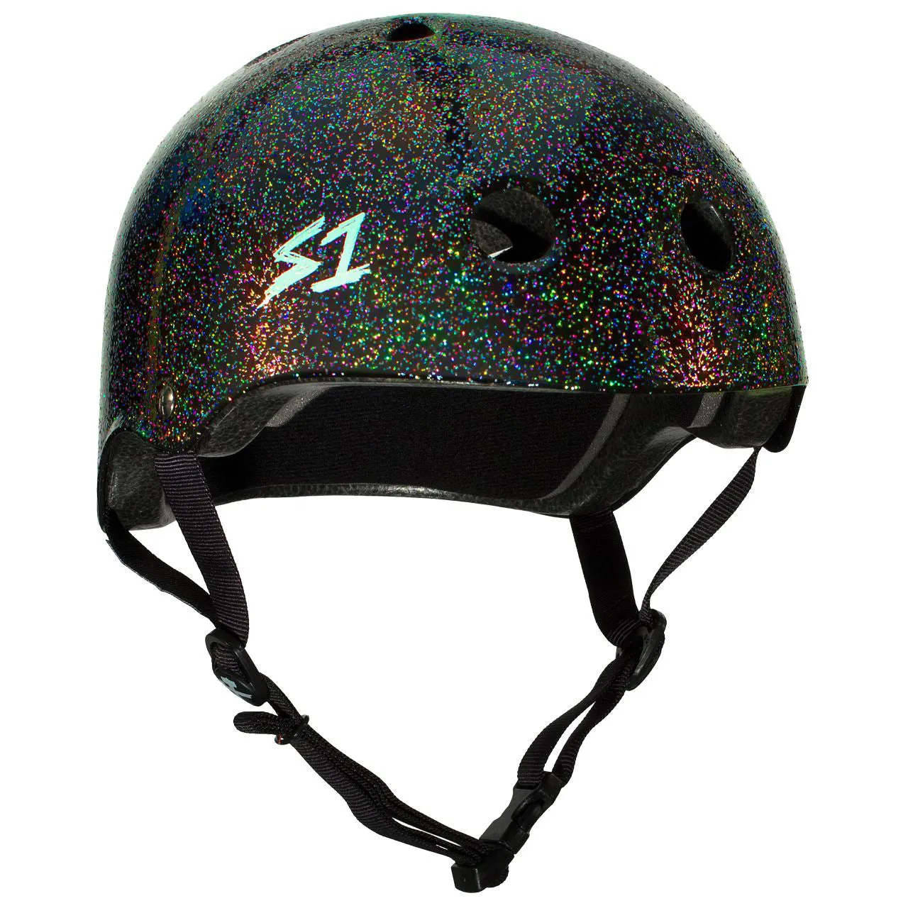 S1 Lifer Helmet - Black Gloss Glitter