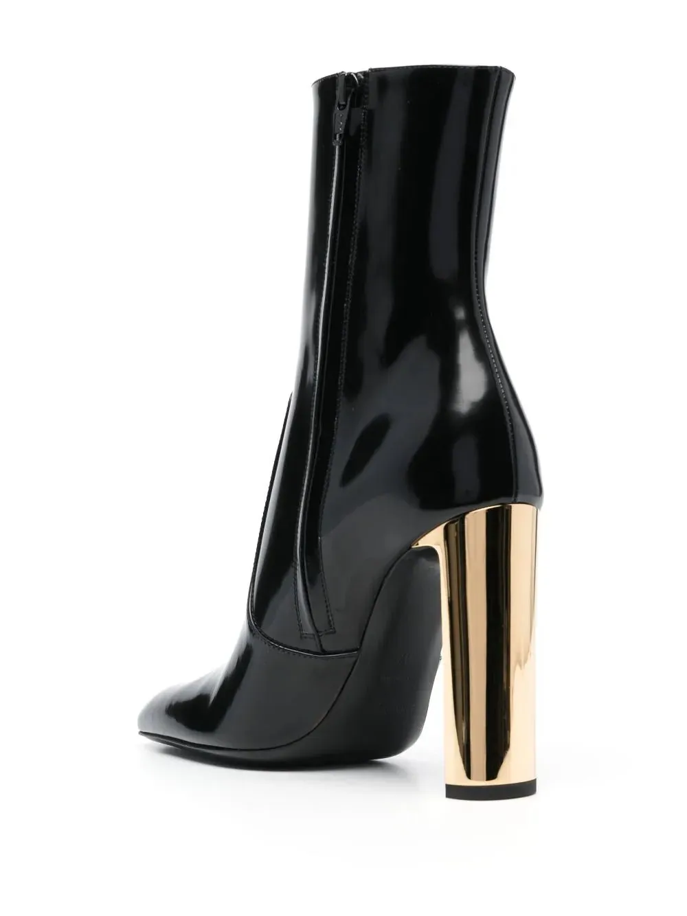 Saint Laurent Auteuil 100mm leather boots