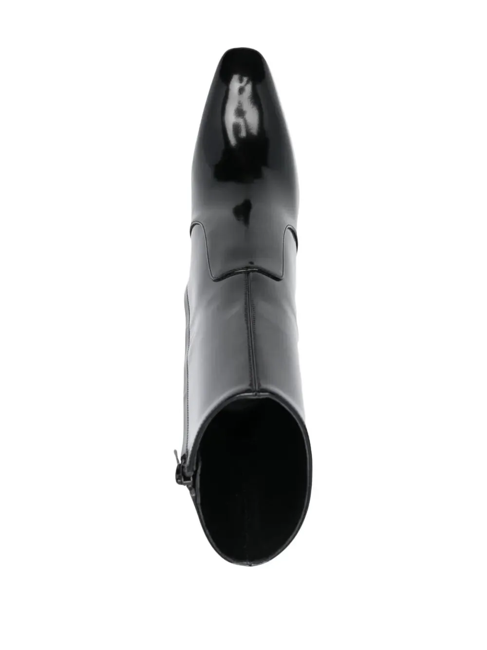 Saint Laurent Auteuil 100mm leather boots