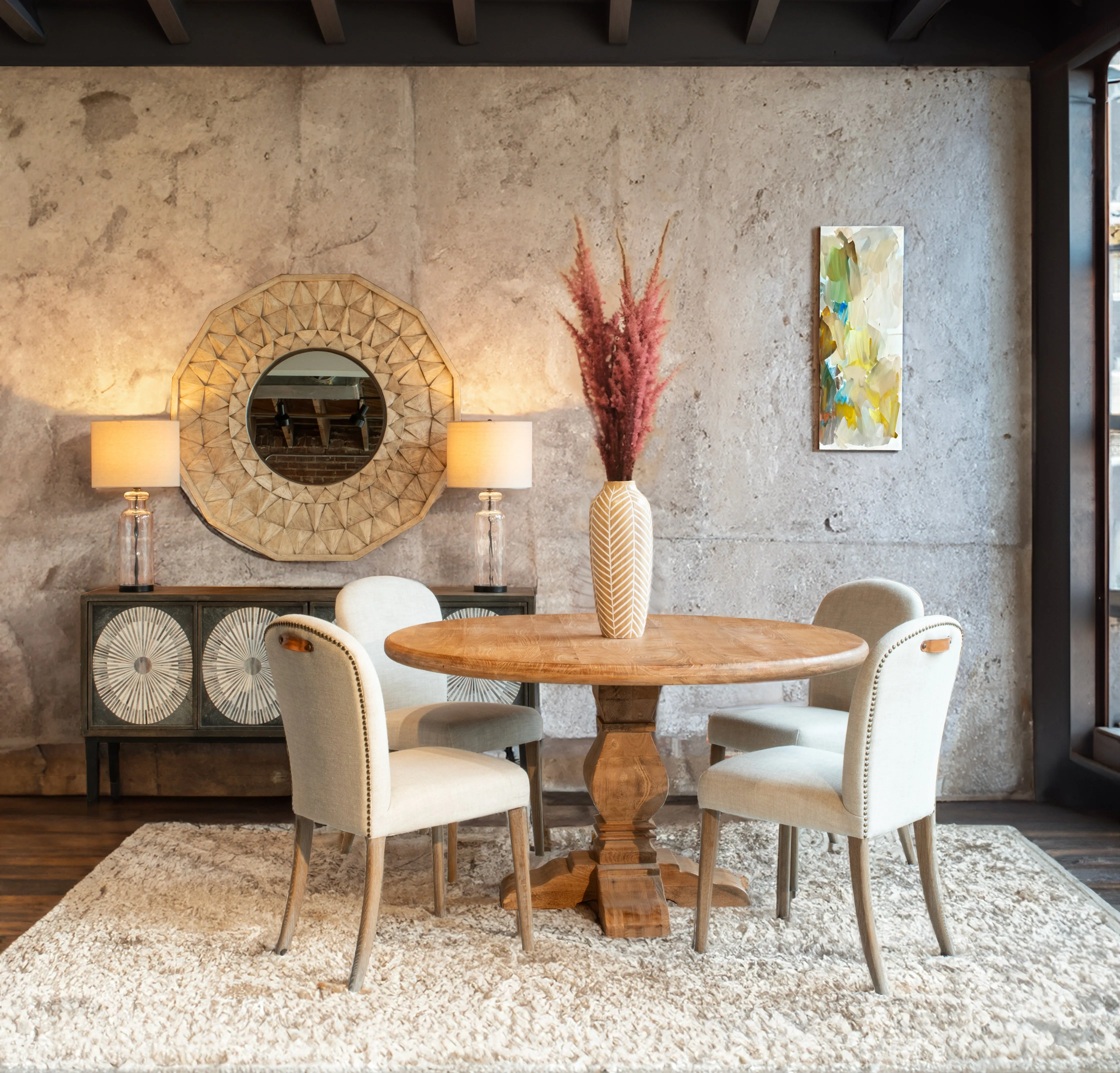 San Rafael Round Dining Table