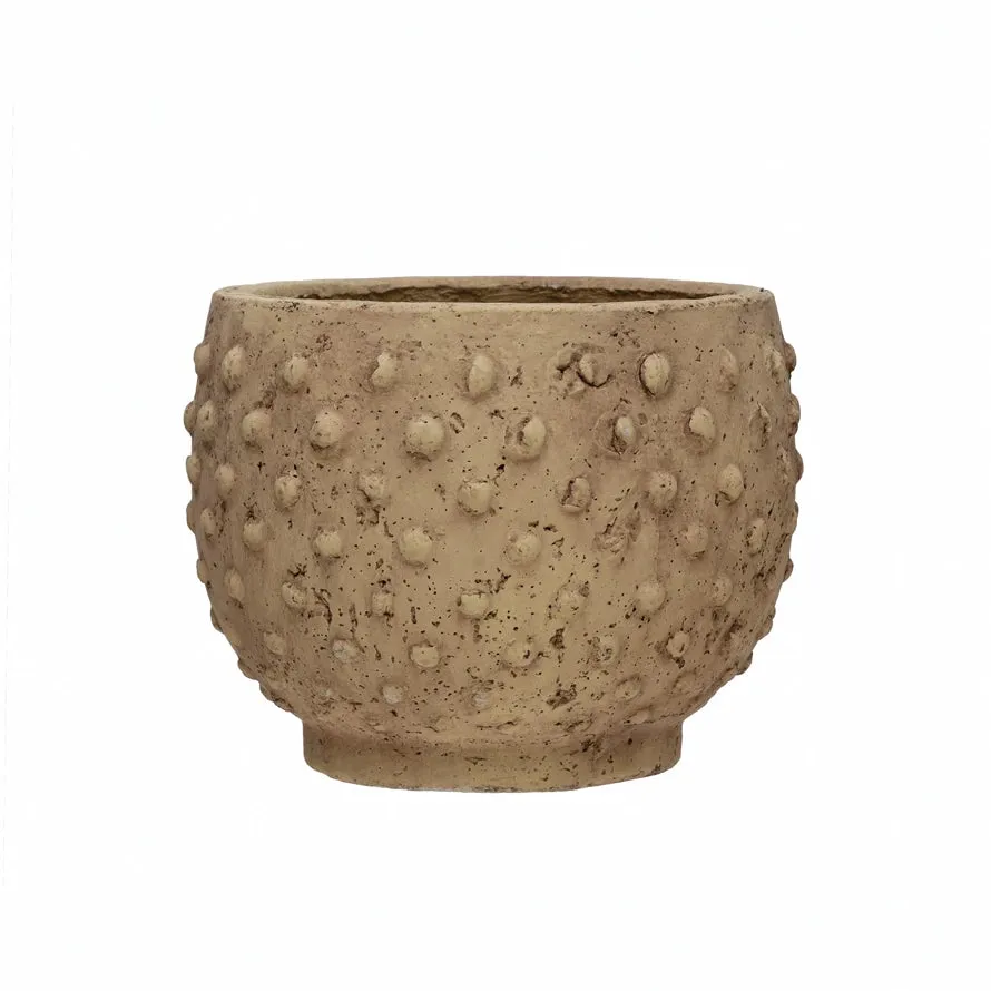 Sandstone Hobnail Planter