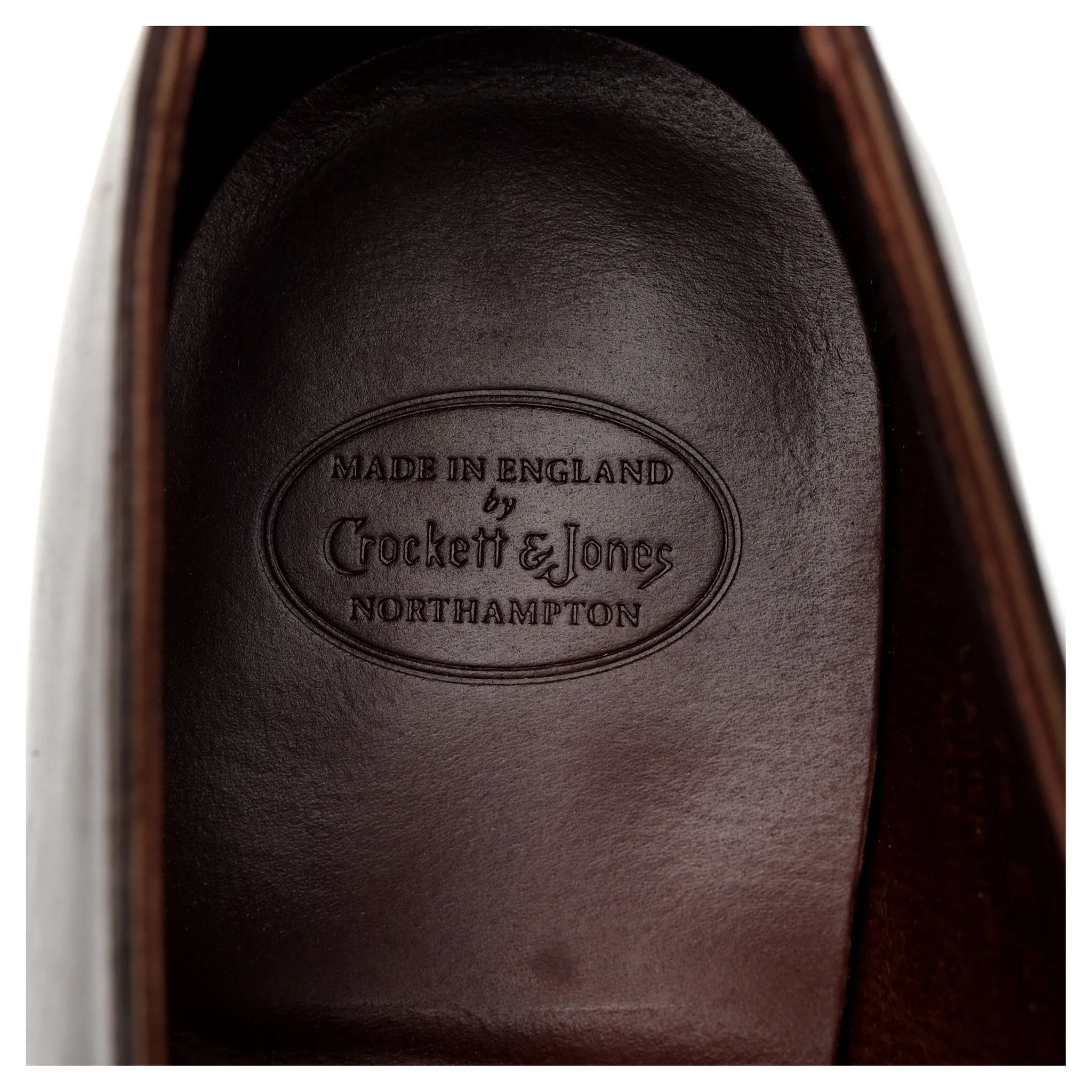 'Savile 4' Dark Brown Leather Monk Strap UK 7.5 E