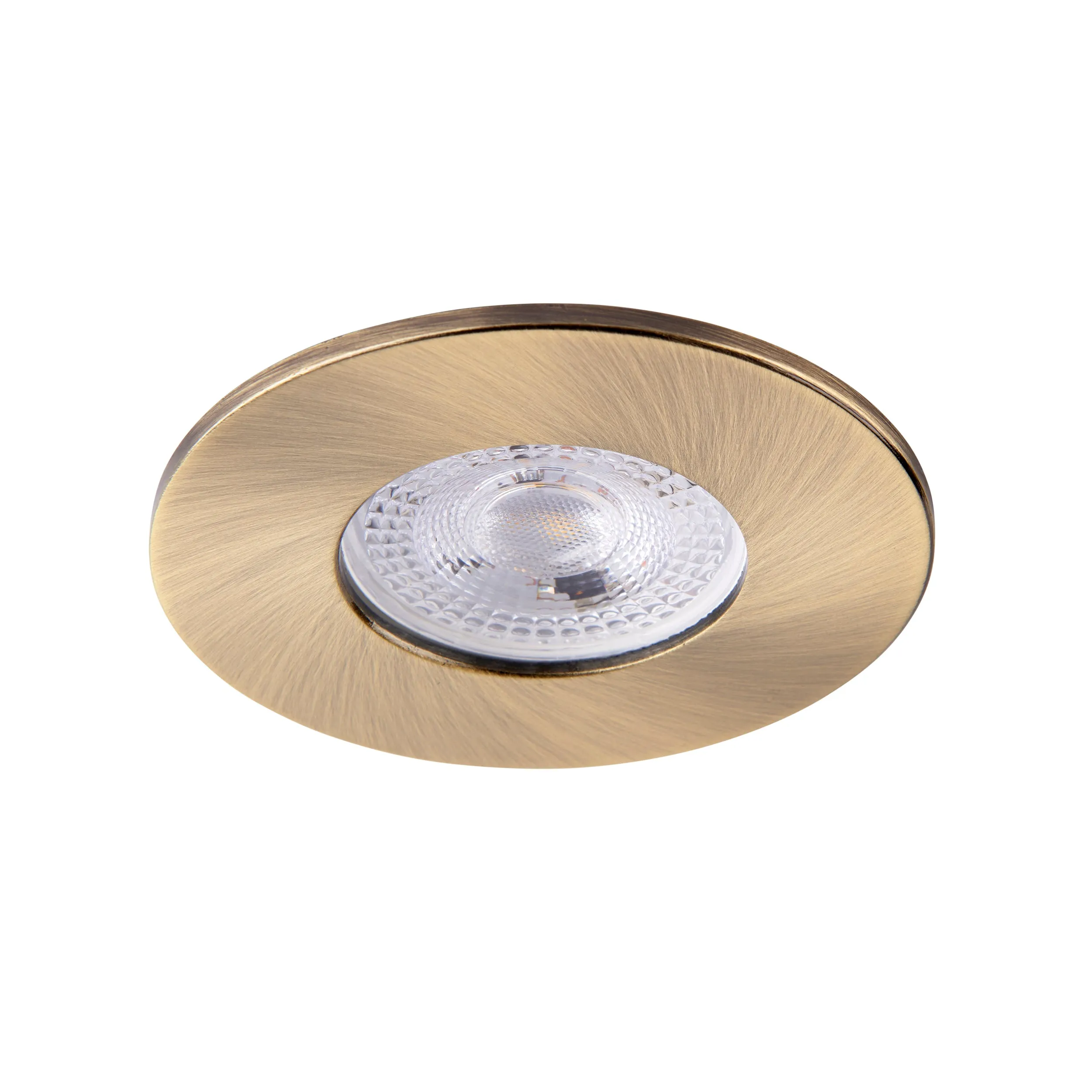 Saxby 113280 Saxby ShieldONE 65 Bezel fixed - Antique Brass Antique brass plate