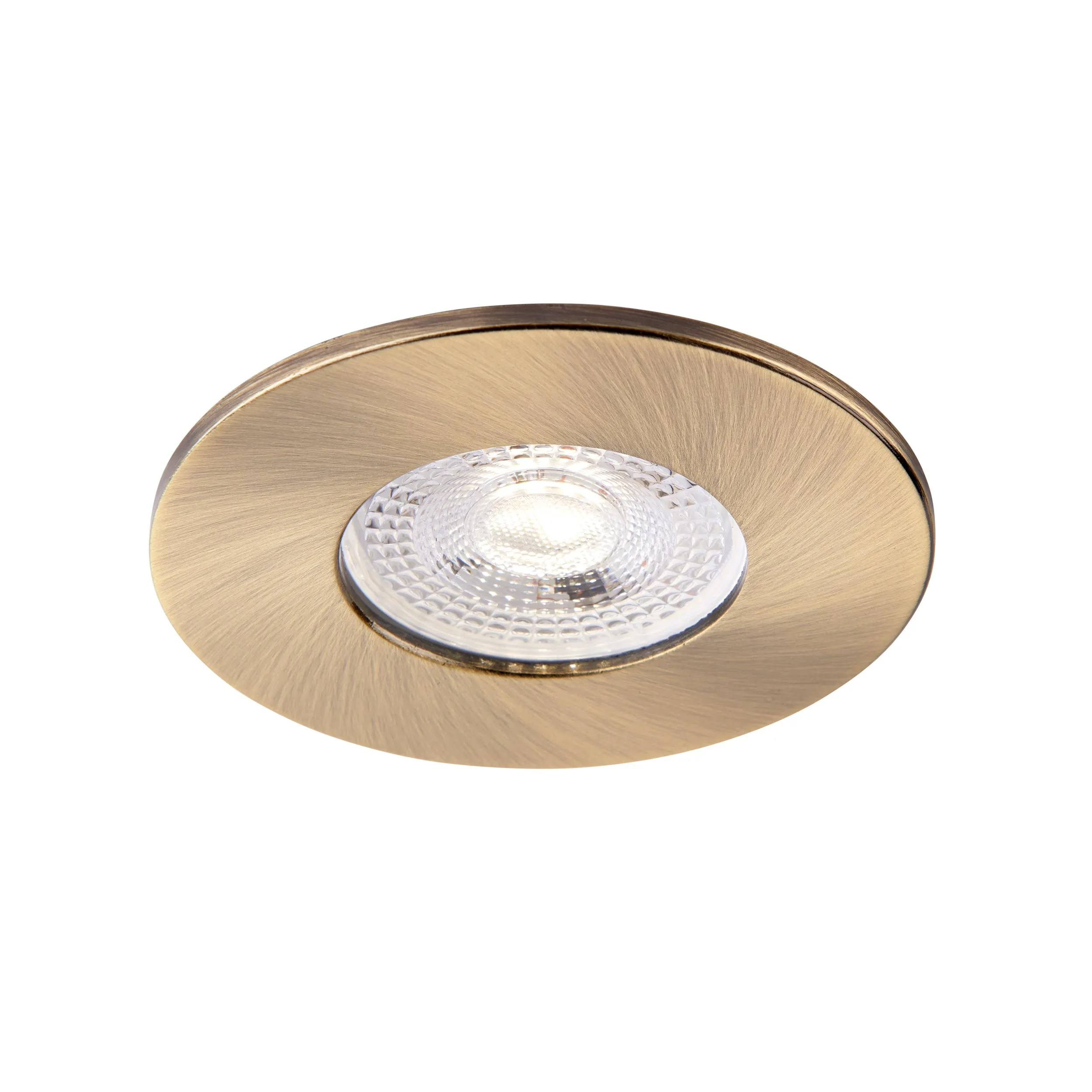 Saxby 113280 Saxby ShieldONE 65 Bezel fixed - Antique Brass Antique brass plate