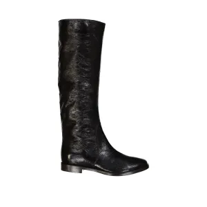 SERGIO ROSSI Elegant Leather Ankle Boots