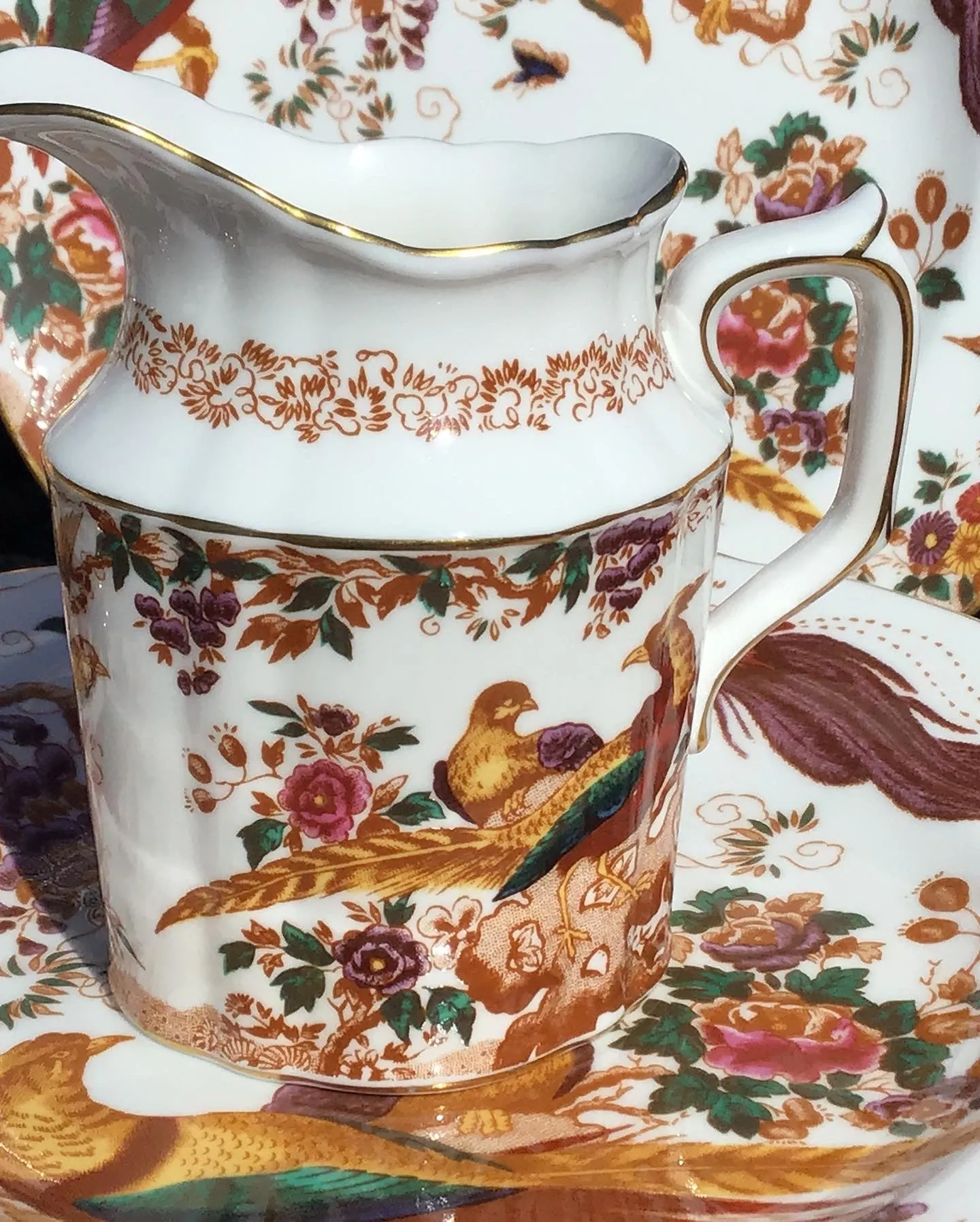 Set of 50 pcs. Royal Crown Derby England Olde Avesbury Pattern Fine China