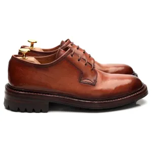 'Sheffield 010' Tan Brown Leather Derby UK 6 EU 39