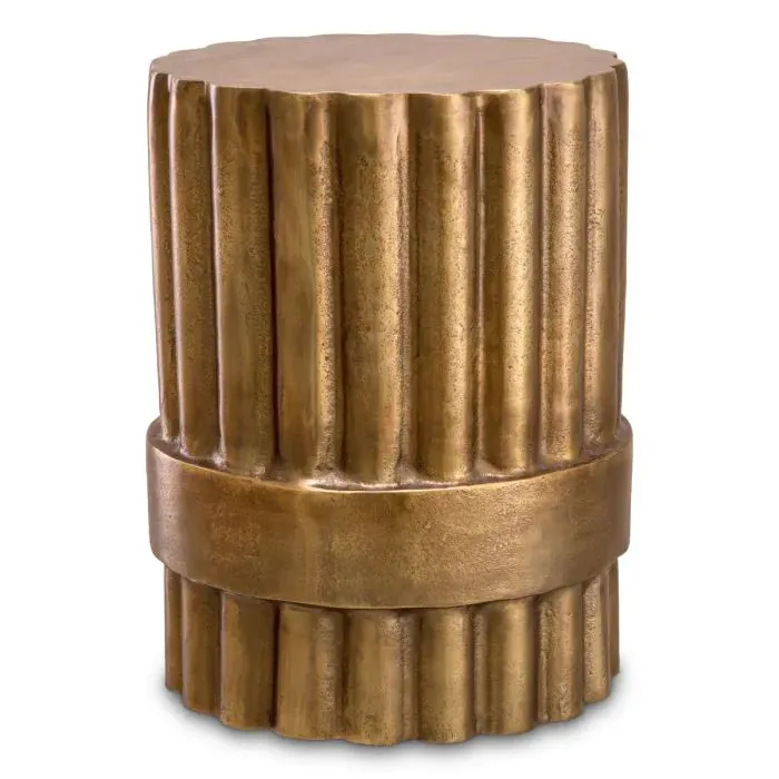 Side Table Padua S - Antique Brass Finish