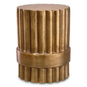 Side Table Padua S - Antique Brass Finish