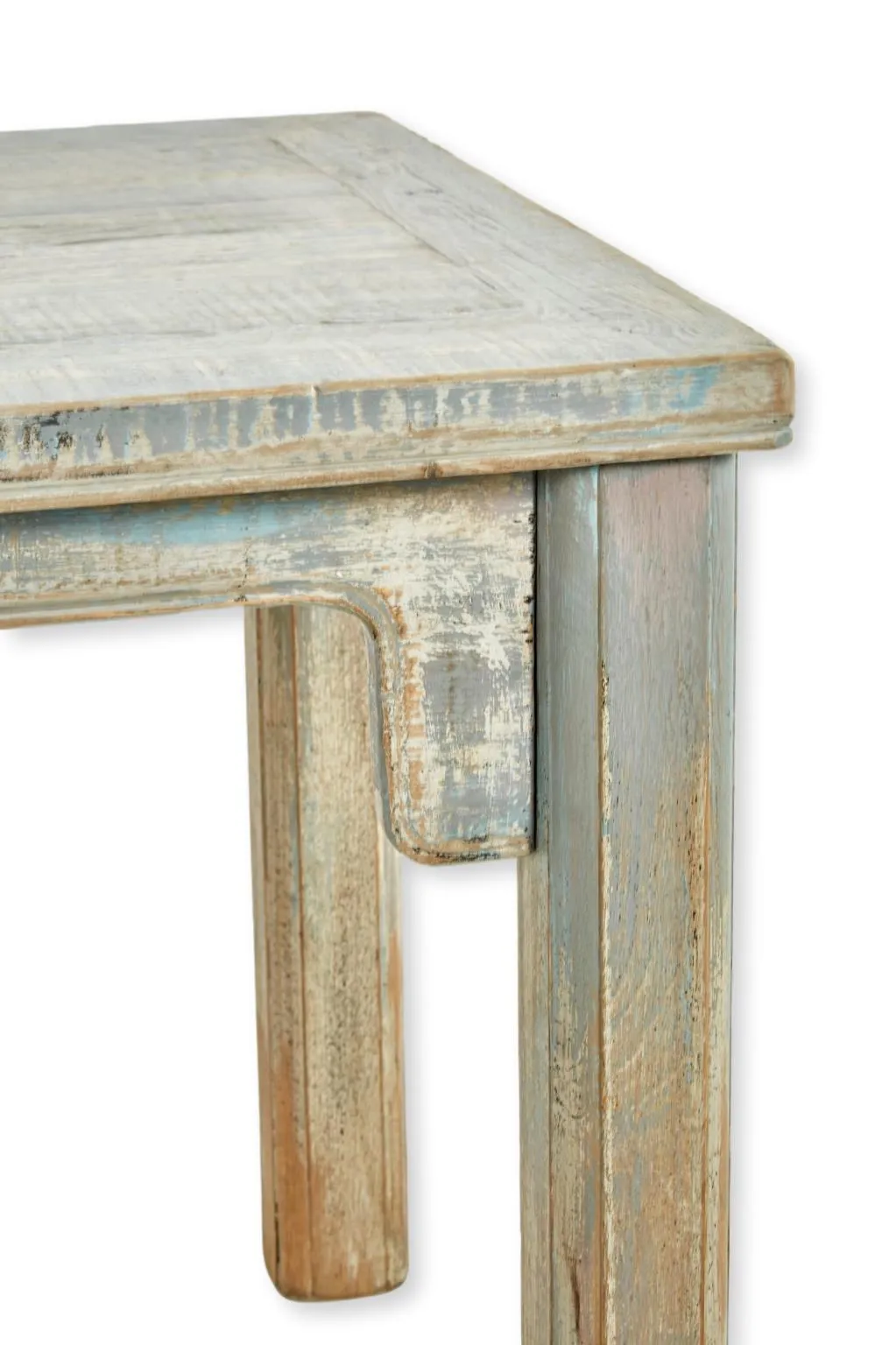 Sienna Dining Table/Desk in Antique Grey Blue