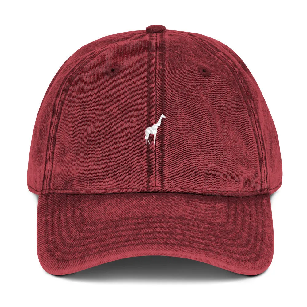 Single Giraffe Logo Strapback