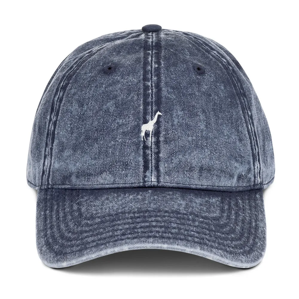 Single Giraffe Logo Strapback
