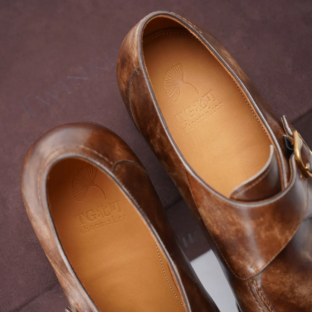 SINGLE MONK STRAPS 4011