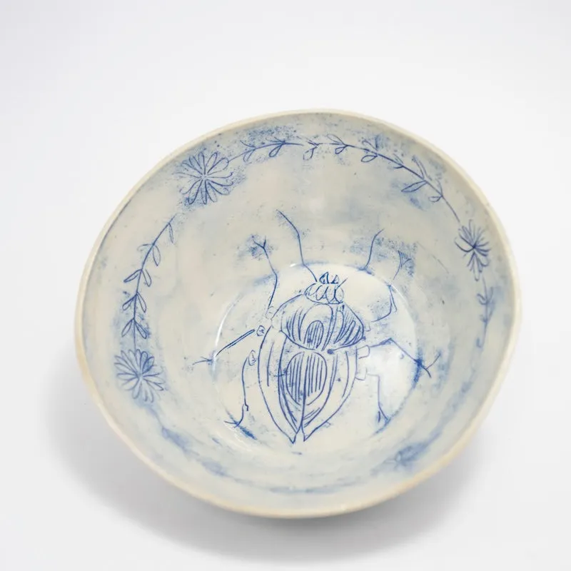 Small Mishima Beetle Bowl
