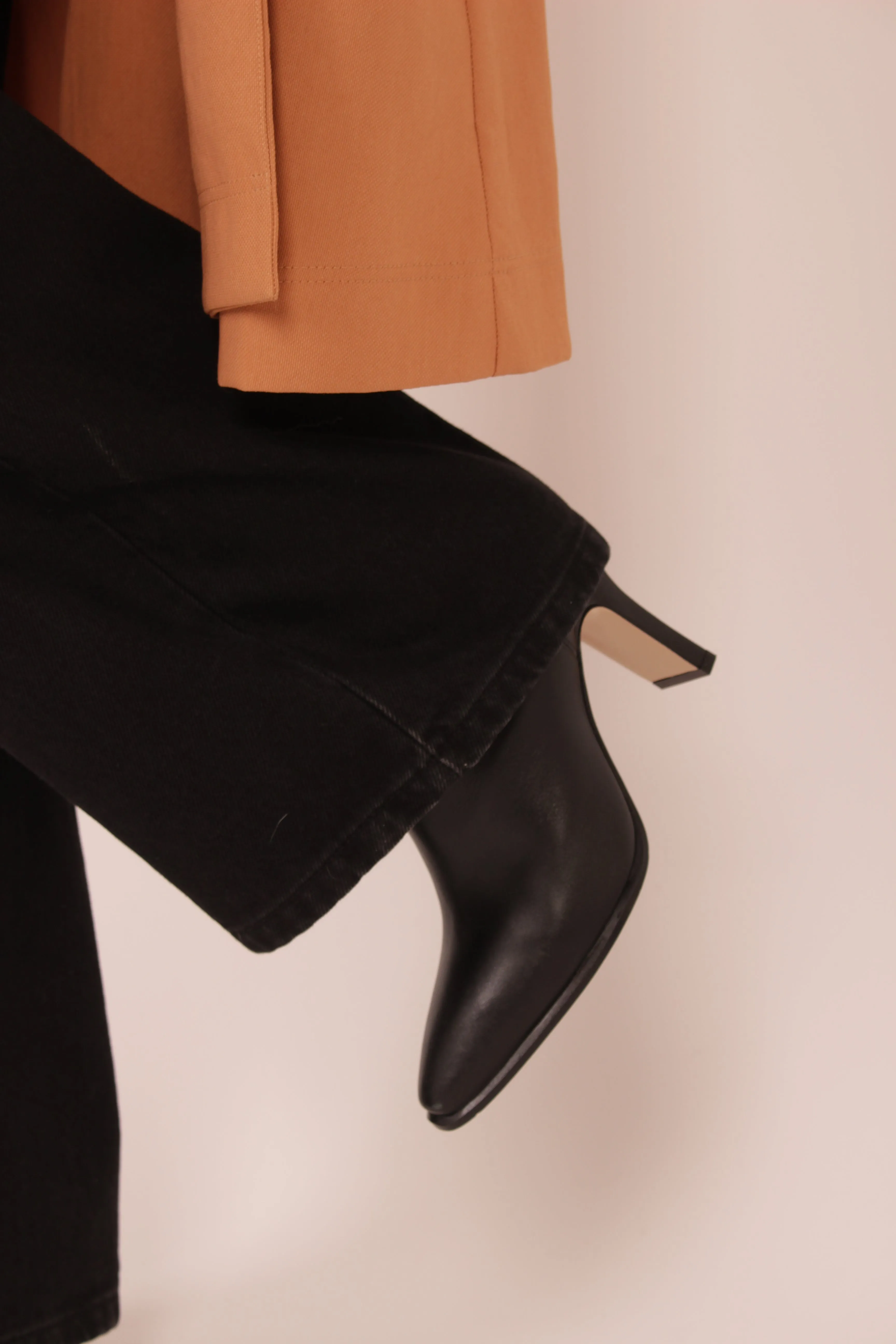 Sophia Webster Black Leather Ankle Boots