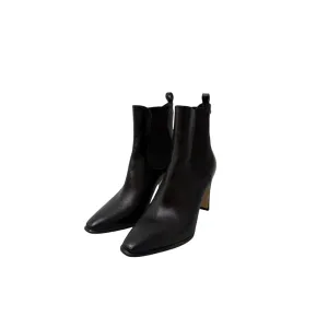 Sophia Webster Black Leather Ankle Boots
