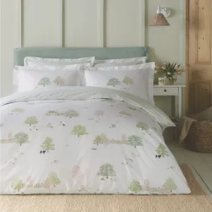 Sophie Allport Spring Cottage Duvet Cover Set - Green