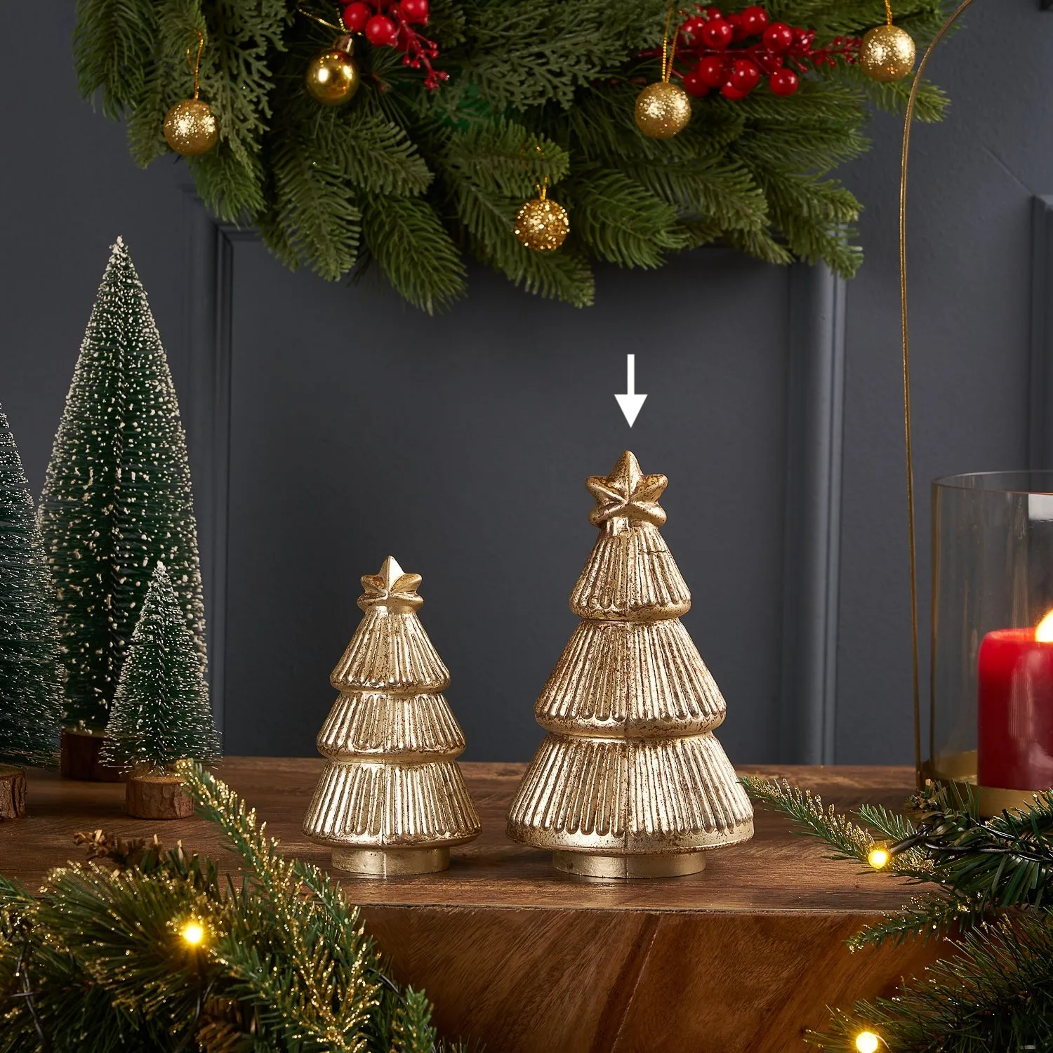 Sparkle Glass Tree L