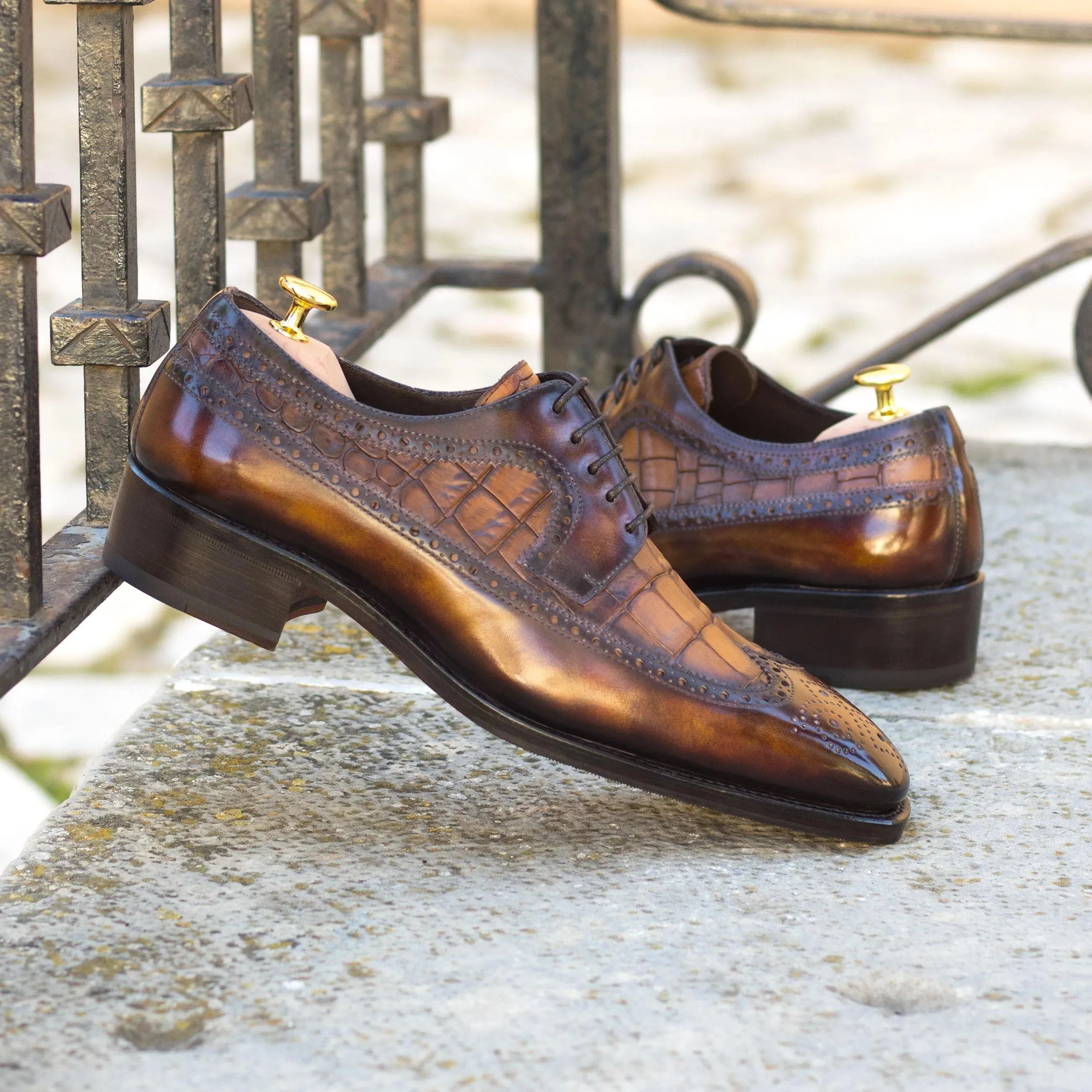 Stanley Patina Longwing Blucher