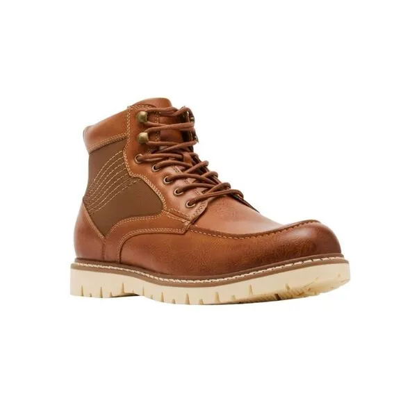 Steve Madden Men's Bleeker Boot Color Cognac Size 10.5