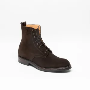 Stivale derby Cheaney Joseph & Sons Leonard II R in camoscio marrone