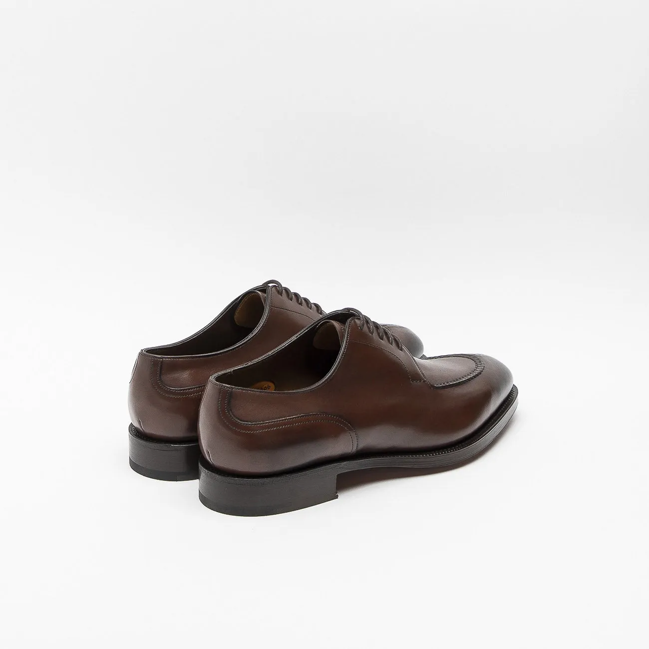 Stringata derby Edward Green Dover in pelle marrone
