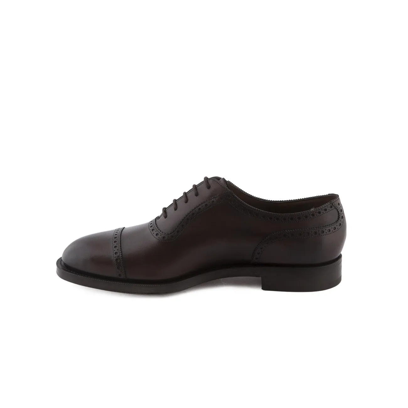 Stringata oxford Edward Green Canterbury in pelle marrone