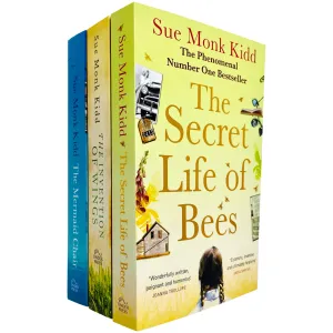 Sue Monk Kidd 3 Books Collection Set (The Secret Life of Bees, The Invention of Wings & The Mermaid Chair)