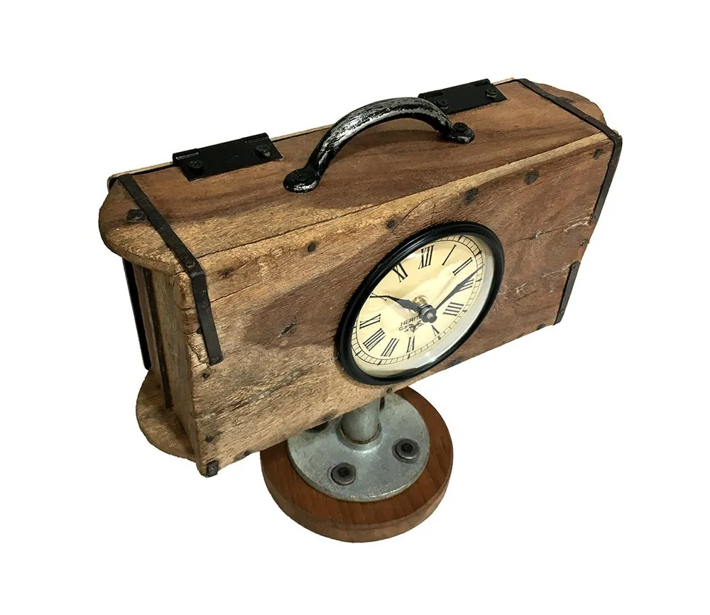 Table Clock // Brick Mold With Base