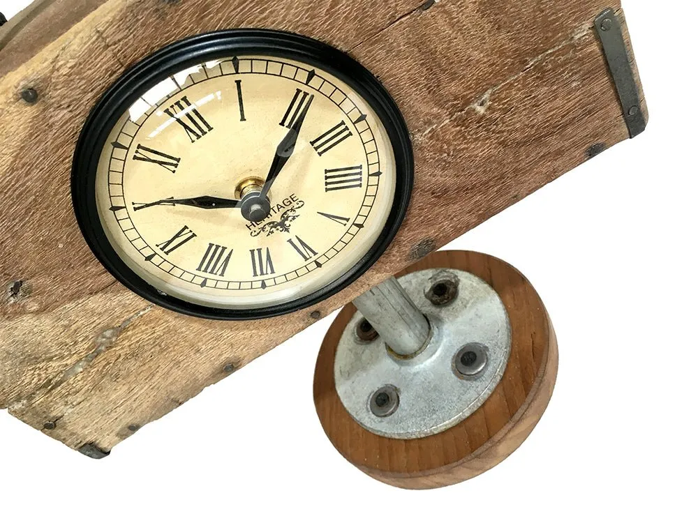 Table Clock // Brick Mold With Base