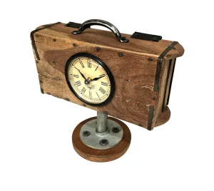 Table Clock // Brick Mold With Base