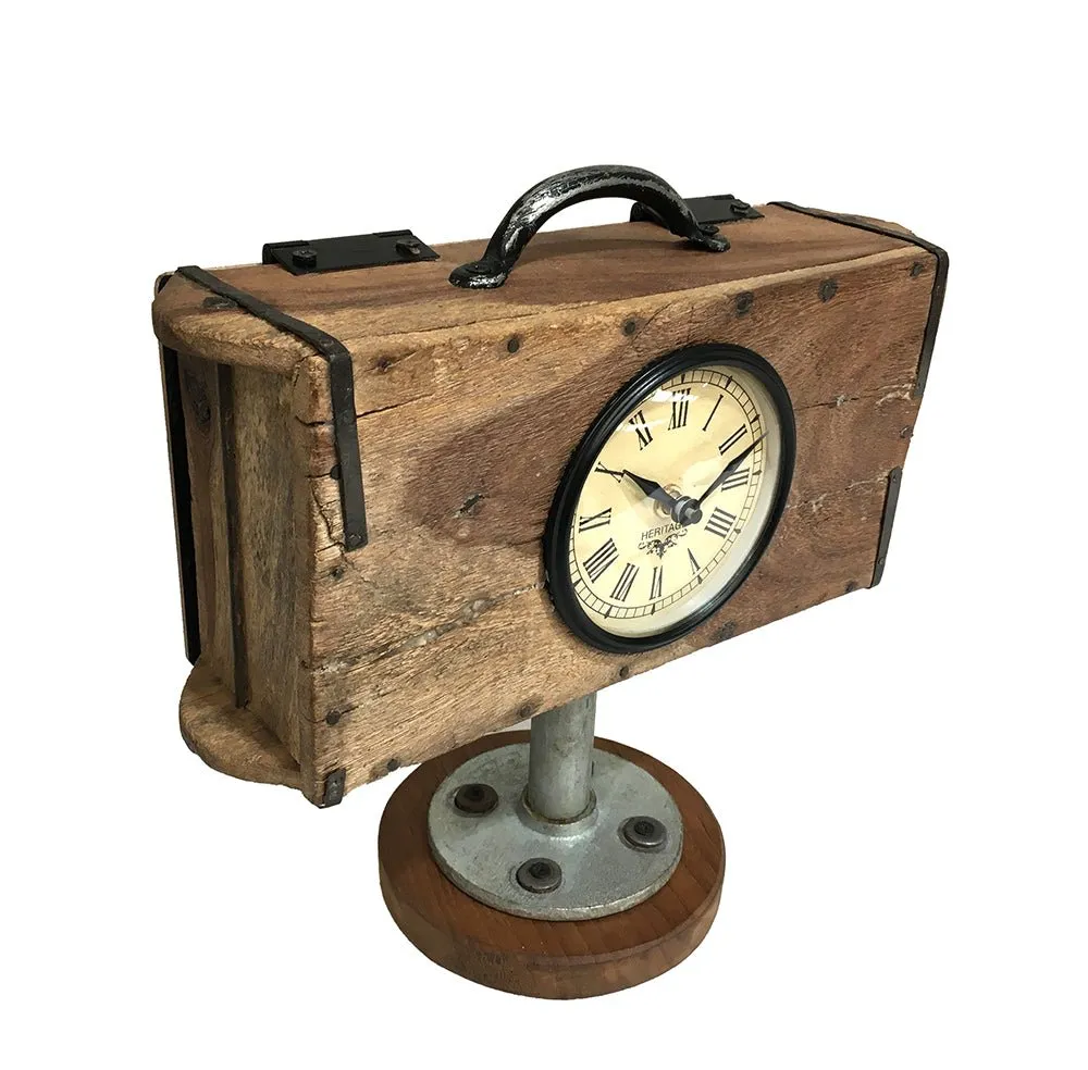 Table Clock // Brick Mold With Base