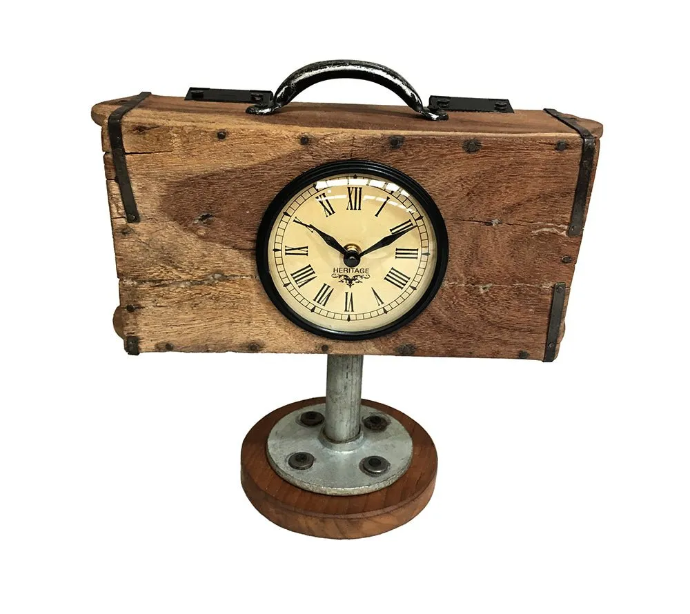 Table Clock // Brick Mold With Base
