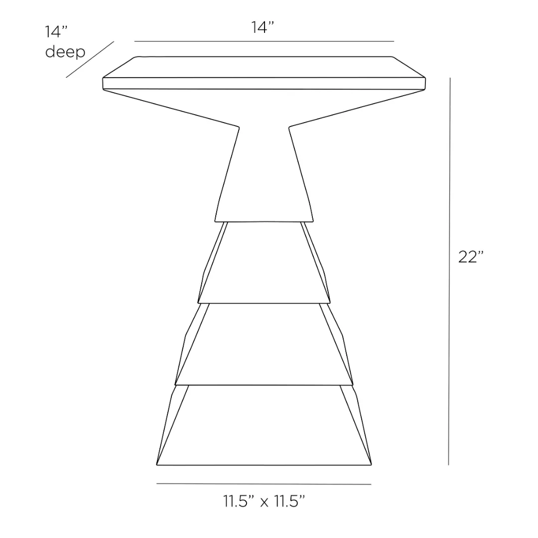 Temple Accent Table