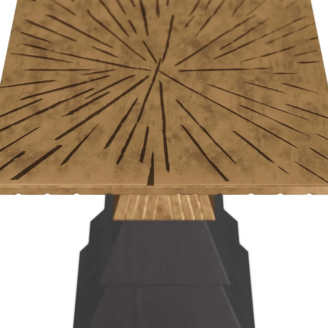 Temple Accent Table
